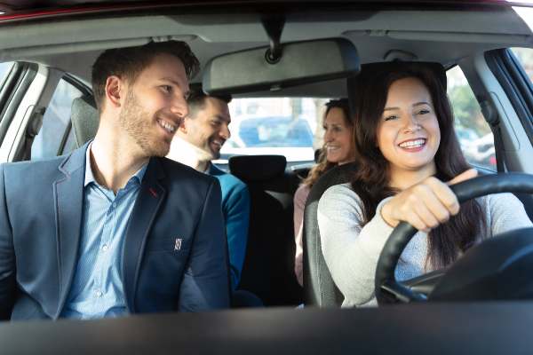 who pays for injuries in a rideshare accident?